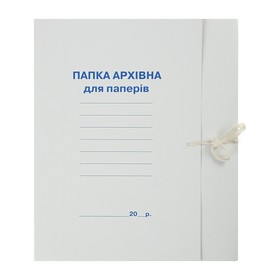 Папка архивная с завязками BUROMAX А4