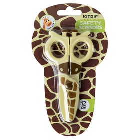 Ножиці дитячі пластикові, безпечні, 12см Giraffe