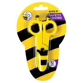 Ножиці дитячі пластикові, безпечні, 12см Bee