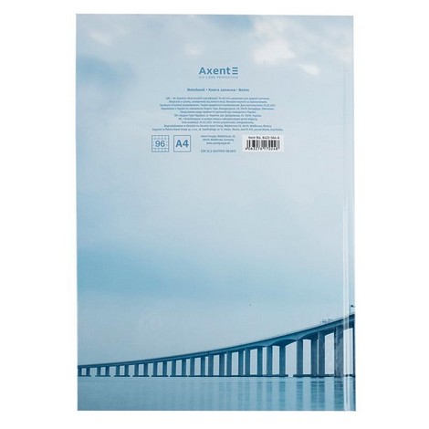 Книга записна А4 96арк., кліт., Inspiration - №4