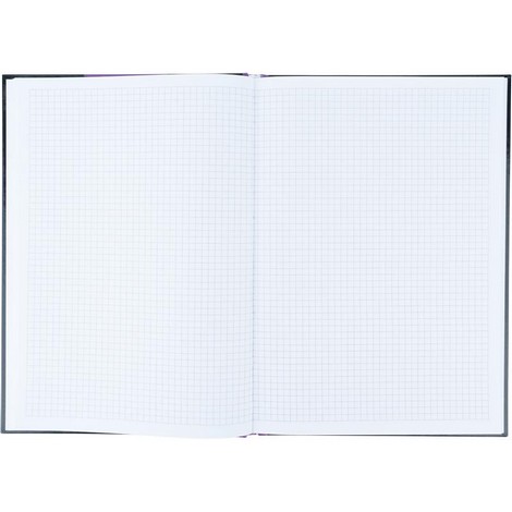 Книга записная А4 Colors 80 л., кл., фиолетовая - №5