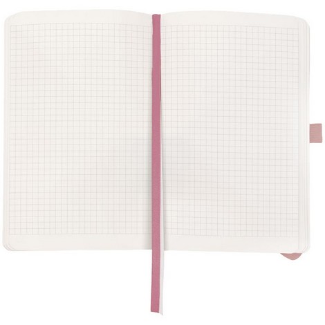 Книга записная Partner Soft 125*195, 96арк, Earth Colors, розовая - №3