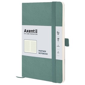 Книга записная Partner Soft Skin, 125*195, серо-лазурная