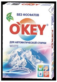 Порошок стиральный по авт. Universal 400г, O'KEY