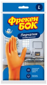 Рукавички господарські, латексні, розмір L, ФРЕКЕН БОК