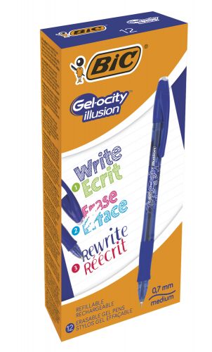 Ручка гелевая "Gel-ocity Illusion",синяя - №2