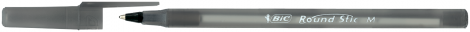 Ручка "Round Stic", черная, 0.32 мм, 60 шт/уп, без ШК на ручке - №1