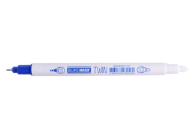 Ручка-корректор капиллярная TWIN, 0,5 мм/3,0 мм, синие чернила