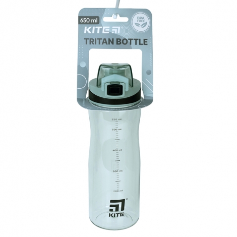 Бутылочка для воды, 650 мл, темно-зеленая - №3