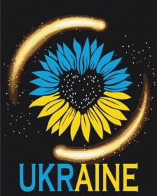 Картина за номерами "Моя Україна-мій всесвіт", 40*50