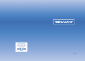Книга обліку, клітинка, ТП,  офс, ламінація, 192 арк.