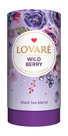 Чай чорний 80г, лист, "Wild berry", LOVARE