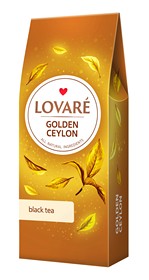 Чай чорний 80г, лист, "Golden Ceylon", LOVARE