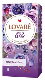 Чай чорний 2г*24, пакет, "Wild berry", LOVARE