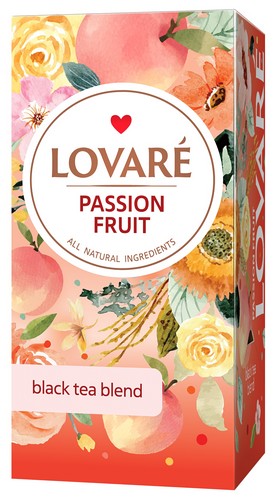 Чай черный 2г*24, пакет, "Passion fruit", LOVARE - №1