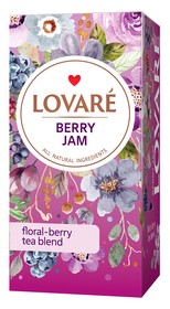 Чай цветочный 1.5г*24, пакет "Berry Jam", LOVARE
