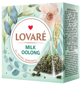 Чай зелений 2г*15, пакет, "Milk oolong", LOVARE