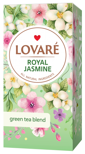 Чай зеленый 1.5г*24, пакет "Royal Jasmine", LOVARE - №1