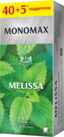 Чай зелений 1.3г*45, пакет, MELISSA, МОNОМАХ