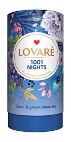Чай бленд чорного та зеленого 80г, лист, "1001 Nights", LOVARE