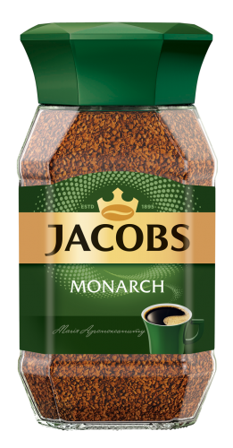 Кофе растворимый 190г, ст.б, JACOBS MONARCH - №1