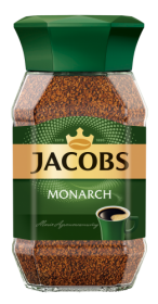 Кава розчинна 190г, скл.б, JACOBS MONARCH