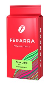 Кава мелена 250г, вак.уп., CAFFE CUBA LIBRE, FERARRA