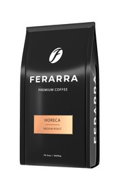 Кава в зернах 2000г, CAFFE HoReCa, для кавомашин, FERARRA