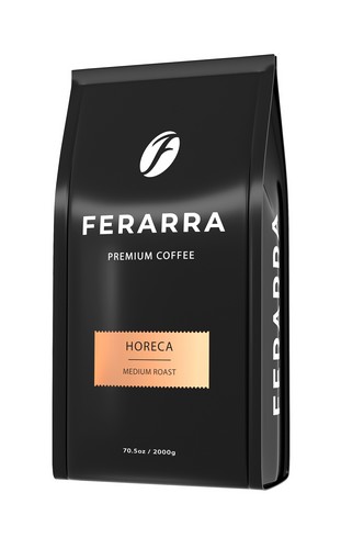 Кофе в зернах 2000г, CAFFE HoReCa, для кофемашин, FERARRA - №1