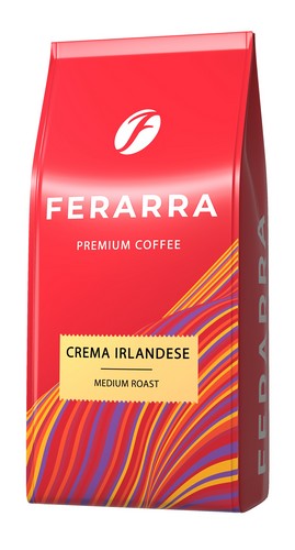 Кофе в зернах 1000г, CAFFE CREMA IRLANDESE с клапаном, FERARRA - №1