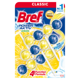 Туалетний блок BREF 150г Лимон Тріопак