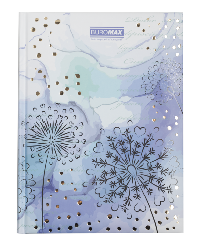 Записная книга TRACERY, А5, 80 л., клетка, лаванда - №1