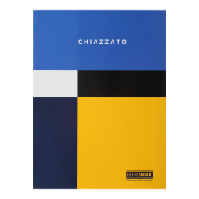 Записная книга CHIAZZATO, А5, 80 л., клетка, интегральная обложка, синяя