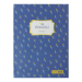 Записная книга PICCOLI, А5, 80 л., клетка, интегральная обложка, синяя - №1
