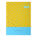 Записная книга INTENSO, А5, 96 л., клетка, твердая картонная обложка, желтая - №1