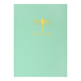 Записная книжка FAVOURITE, PASTEL, А5, 96 л., мятная
