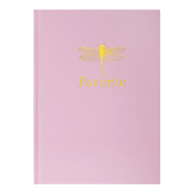 Записная книжка FAVOURITE, PASTEL, А5, 96 л., розовая