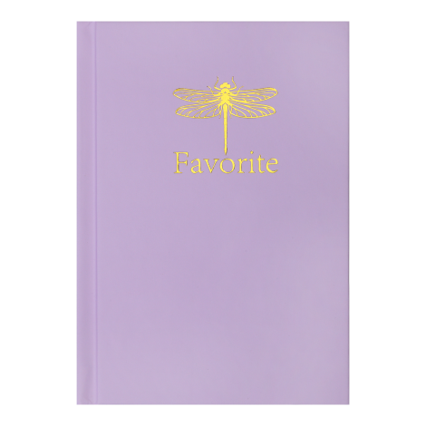 Записная книжка FAVOURITE, PASTEL, А6, 96 л., клет., сиреневая - №1