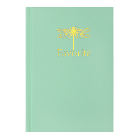 Записная книжка FAVOURITE, PASTEL, А6, 96 л., клет, мятная - №1