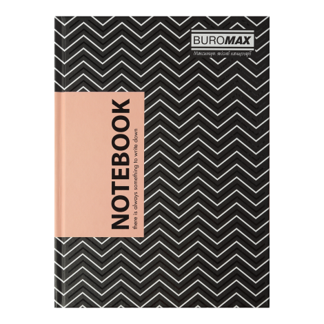 Записная книжка INSOLITO, А5, 96 л., клетка, твердая картонная обложка, персиковая - №1