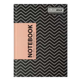 Записная книжка INSOLITO, А5, 96 л., клетка, твердая картонная обложка, персиковая