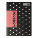 Записная книжка INSOLITO, А5, 96 л., клетка, твердая картонная обложка, розовая - №1