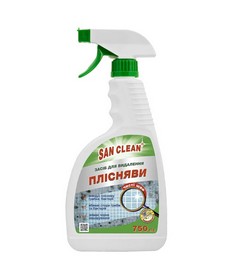 Засіб для видалення бруду та плісняви Сан Клін, 750 мл з розп