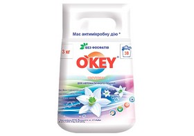 Порошок пральний авт. Universal 3000г, O'KEY
