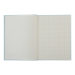 Книга канцелярская FAVOURITE, PASTEL, А4, 96 л., клетка, голубая - №4