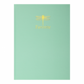 Книга канцелярська FAVOURITE, PASTEL, А4, 96 арк., клітинка, м'ятна
