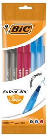 Ручка "Round Stic",  асорті, 6шт в блістері