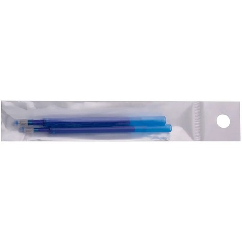 Комплект стержней для гелевой автоматической ручки "Пиши-стирай", синий, 2 шт в блистере - №2