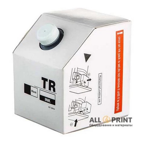 Краска Riso TR черная, HuaMing - №1