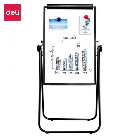 Флипчарт Deli магнитно-маркерный 600х900мм - №1
